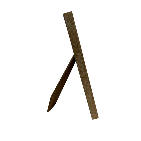 Hand-Carved Wooden Photo Frame Whitewashed Floral Design 19x24cm - Picture 5 of 10